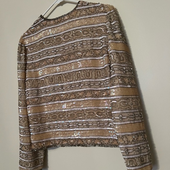 Vintage~beaded jacket - Picture 7 of 8